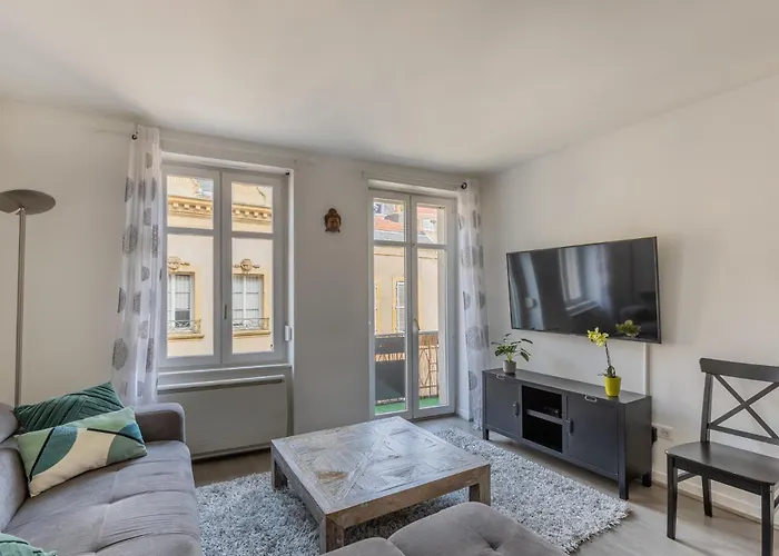 Appartement Le Cocon Du Pont Sailly- 3 - 6 Personnes - Hyper-centre *